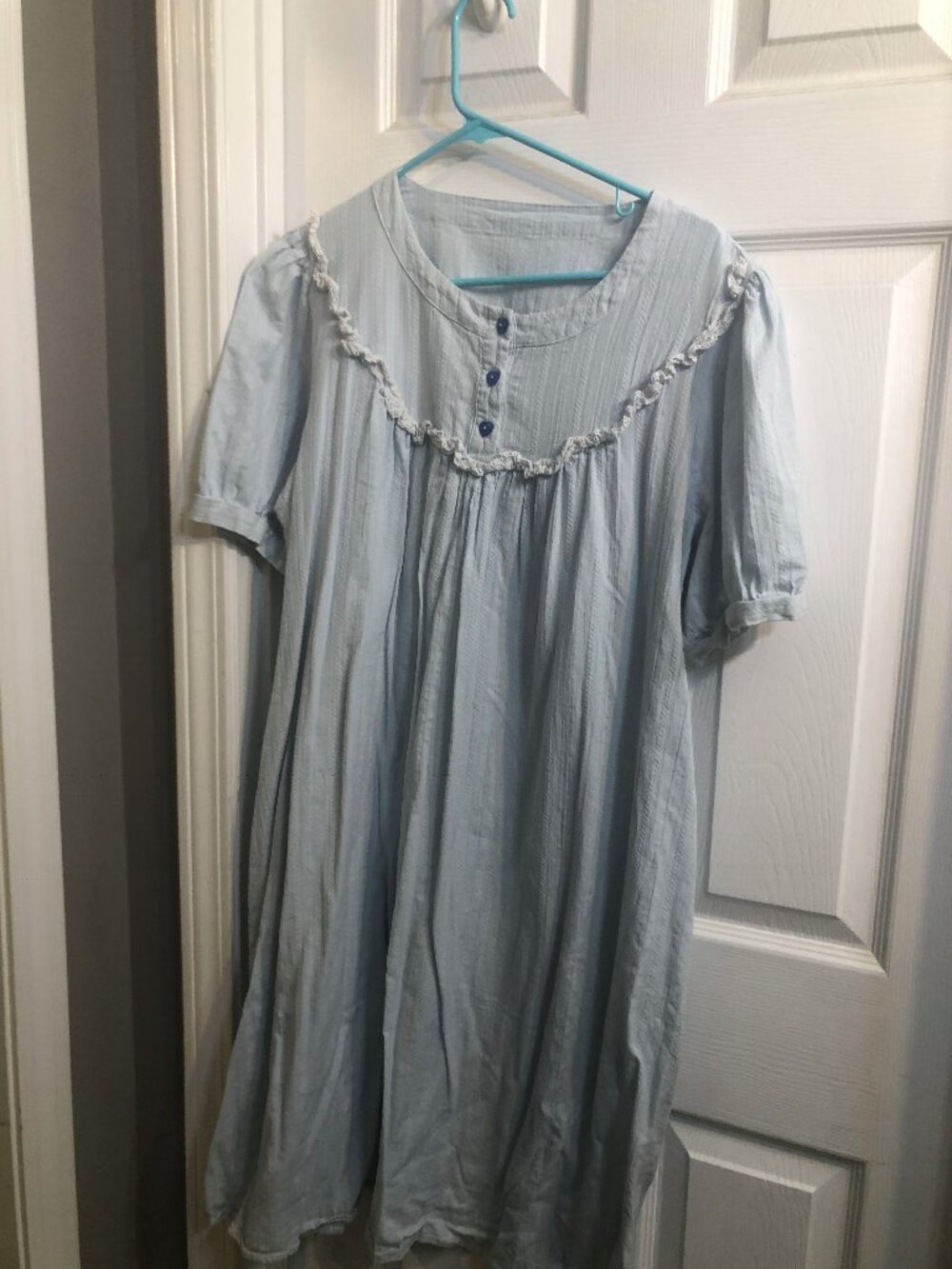 Blue Babydoll Dress